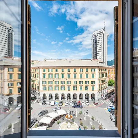 Piazza Colombo House Historic Center - Happy Genoa